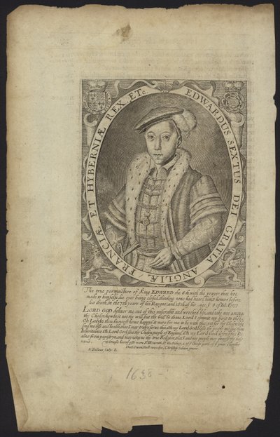 King Edward VI of England and Ireland by Hans Holbein der Jüngere