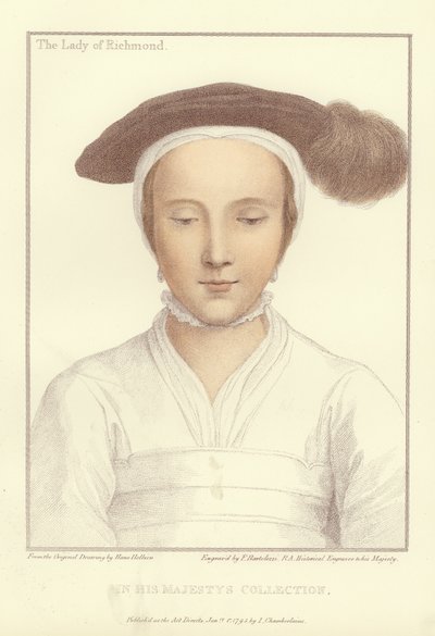 Mary FitzRoy, Duchess of Richmond and Somerset by Hans Holbein der Jüngere