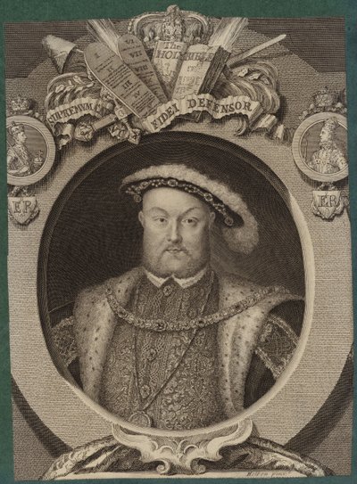 Portrait of King Henry VIII of England by Hans Holbein der Jüngere
