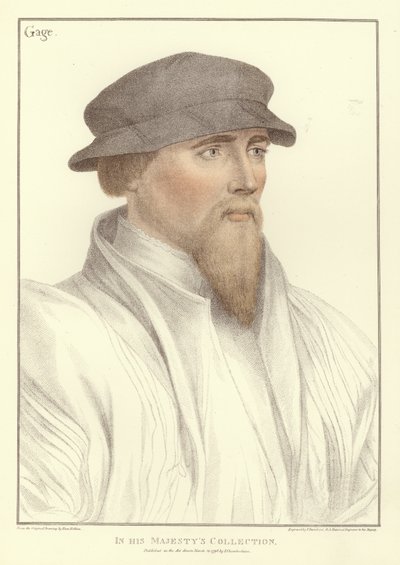 Sir John Gage by Hans Holbein der Jüngere