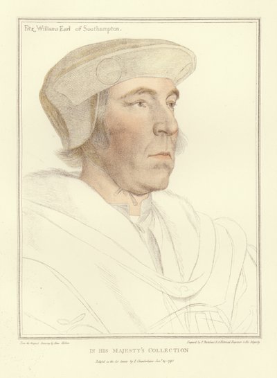 William FitzWilliam, Earl of Southampton by Hans Holbein der Jüngere