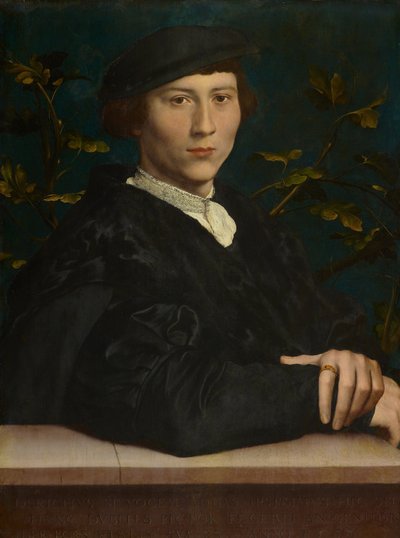 Derich Born (1510?-1549) by Hans Holbein the Younger