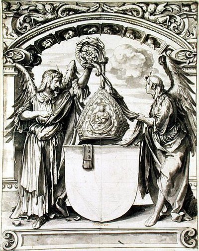 Design for a Glass Painting, c.1520 by Hans Holbein der Jüngere