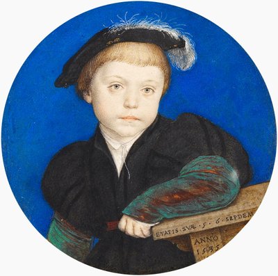 Henry Brandon, 2nd Duke of Suffolk (1535-51) by Hans Holbein the Younger