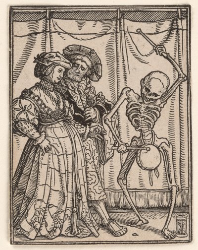 The Noblewoman, from "The Dance of Death" by Hans Holbein the Younger