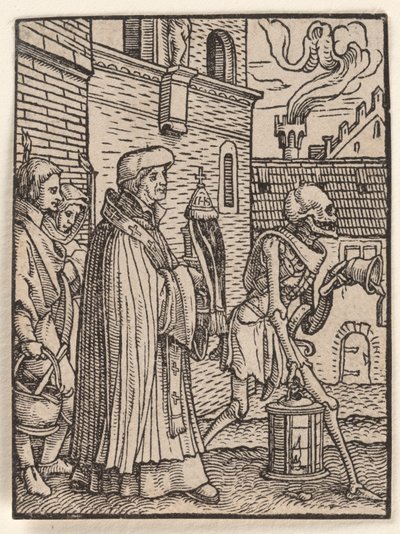 The Priest, from “The Dance of Death” by Hans Holbein the Younger