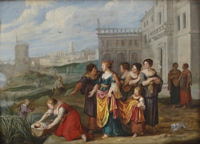 Finding of Moses by Hans Jordaens III