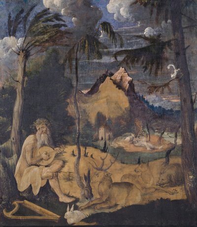Orpheus Among the Animals by Hans Leu