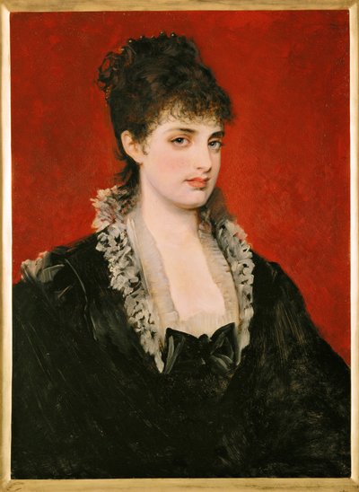 Anna von Waldberg by Hans Makart