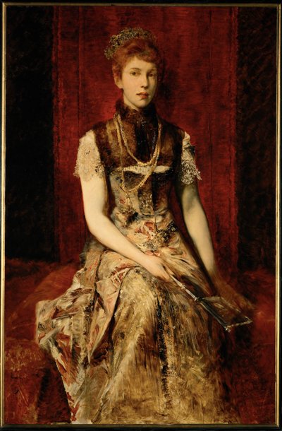 Dora Fournier-Gabillon by Hans Makart