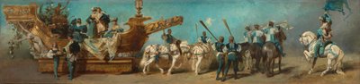 Design for the Parade 1879 - The Danube Steamship Company by Hans Makart