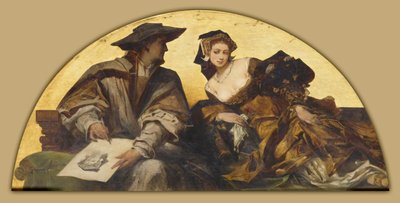 Hans Holbein the Younger by Hans Makart