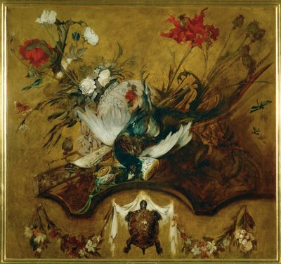 Large Hunting Still-Life by Hans Makart