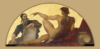 Michelangelo Buonarroti by Hans Makart