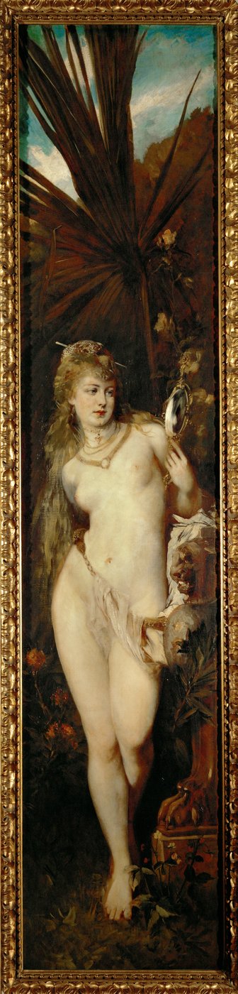 Sight - from the series Die fuenf Sinne by Hans Makart
