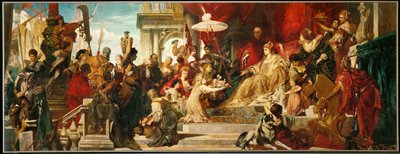 Venice Pays Homage to Caterina Cornaro by Hans Makart