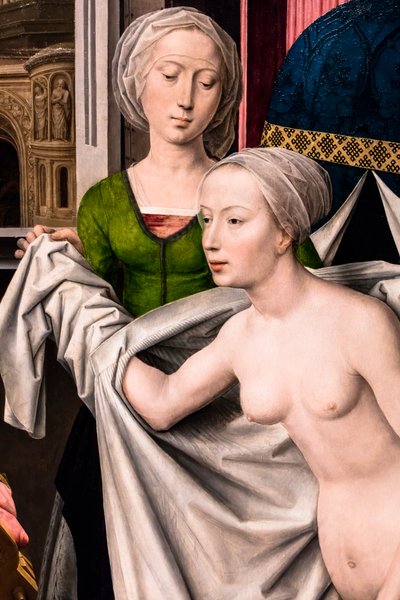Bathsheba at the Bath by Hans Memling