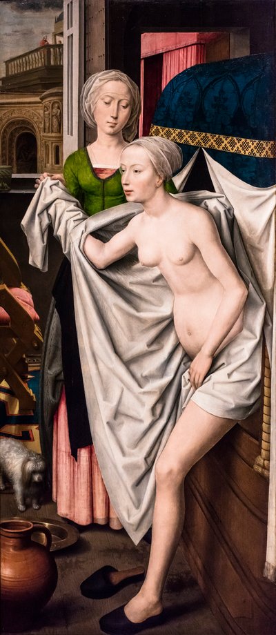 Bathsheba at the Bath by Hans Memling