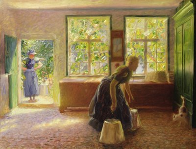 A Hall in Borgfeld by Hans Olde
