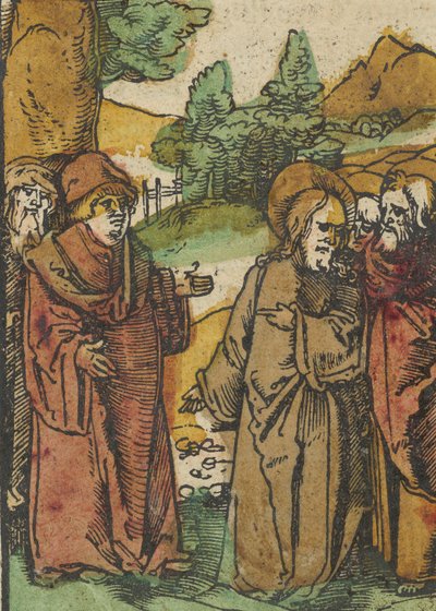 Christ Warning the Disciples of False Prophets, from Das Plenarium by Hans Schäufelein the Elder