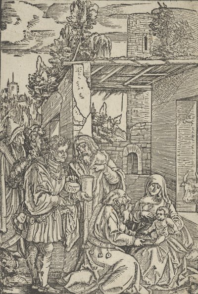 The Adoration of the Magi by Hans Schäufelein the Elder