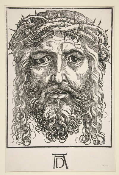 Head of Christ Crowned with Thorns by Hans Sebald Beham