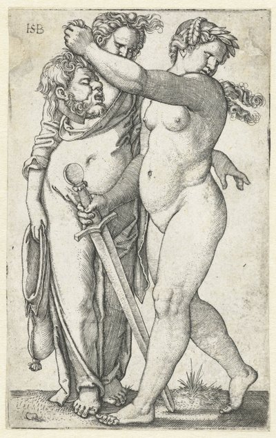 Judith with the Head of Holofernes and Maid by Hans Sebald Beham