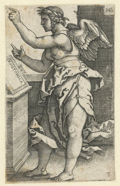 Rhetoric (Seven Liberal Arts series) by Hans Sebald Beham