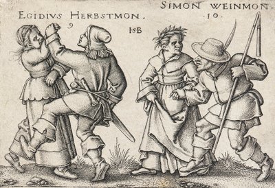 September and October by Hans Sebald Beham