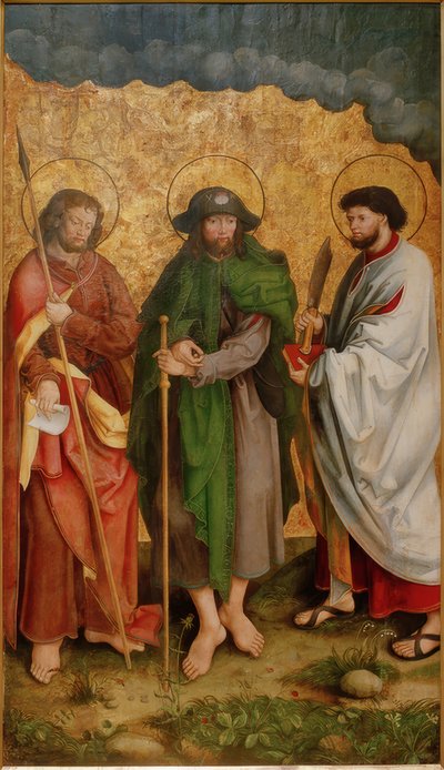 Three Apostles by Hans Strüb