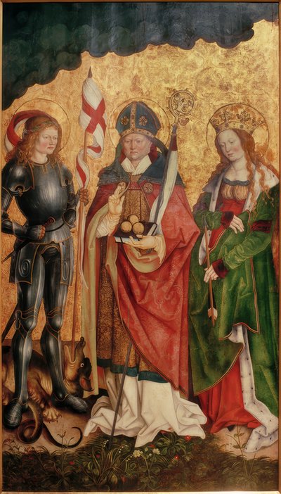 St. George, Nicholas, Ursula by Hans Strüb