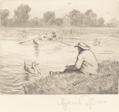 Calm Excursion by Hans Thoma