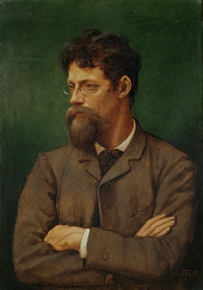 The Painter Albert Lang by Hans Thoma
