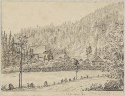 Hammer Mill near St. Blasien by Hans Thoma