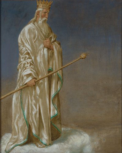 January (Ice King) by Hans Thoma
