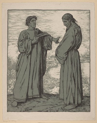 The Temptation of Christ by Hans Thoma
