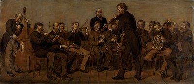 Rural Music Band by Hans Thoma
