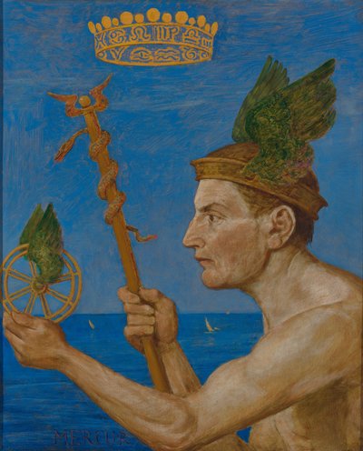 Mercury by Hans Thoma