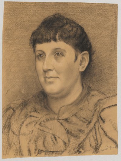 Bust of a Woman by Hans Thoma