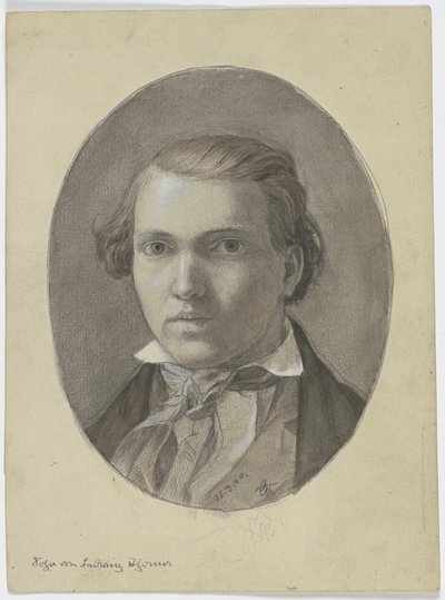 Portrait of a Son of Ludwig Thoma by Hans Thoma