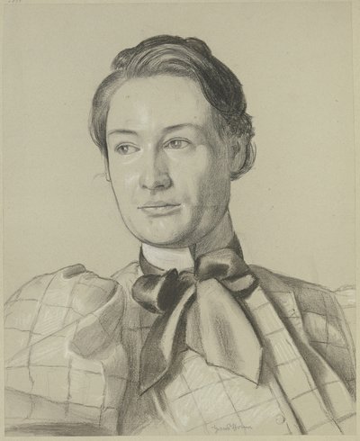 Portrait of Sofie Küchler by Hans Thoma
