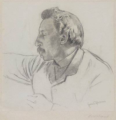 Portrait of Adolf Hildebrand (1841-1921) by Hans Thoma