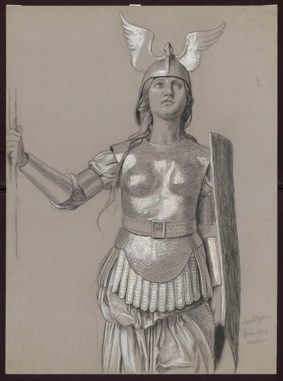 Valkyrie Costume Design by Hans Thoma