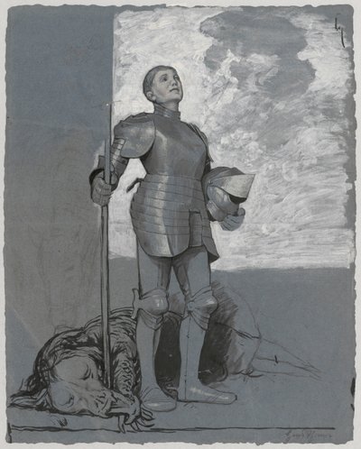 Saint George by Hans Thoma