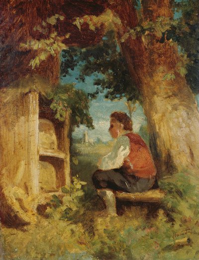 The Bee Friend by Hans Thoma