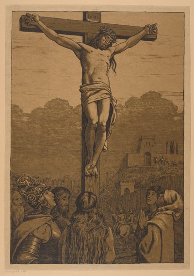 Crucifixion by Hans Thoma