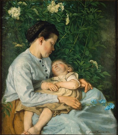 Under the Elder Bush by Hans Thoma