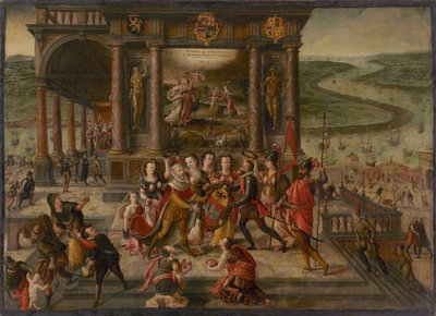 Allegory on the Fall of Antwerp on 17 August 1585 by Hans Vredeman de Vries