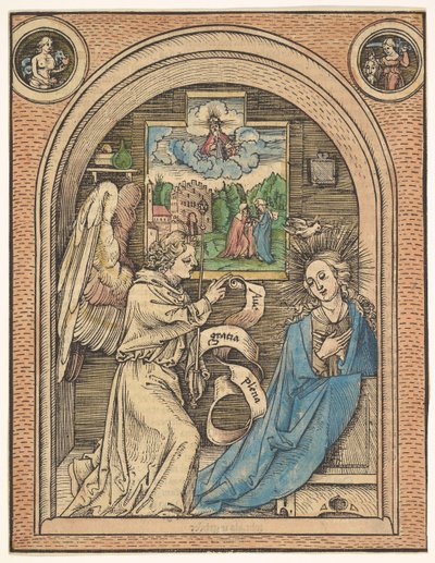 The Annunciation by Hans Wechtlin the Elder