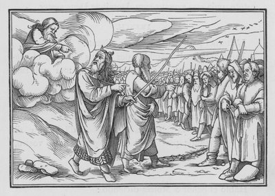 God Commands Moses to Number the People by Hans after Holbein the Younger
